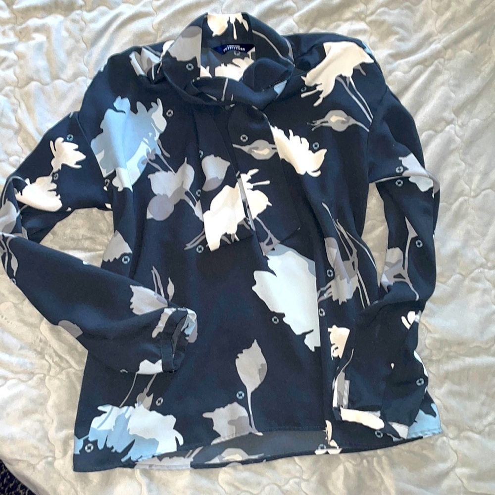 Chase Bank blouse